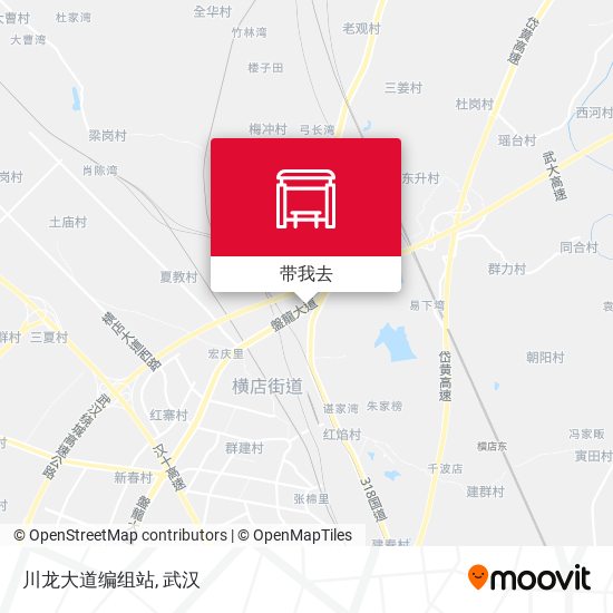 川龙大道编组站地图