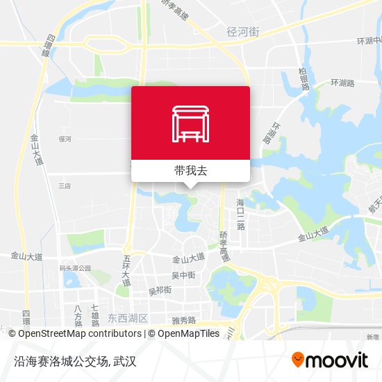 沿海赛洛城公交场地图
