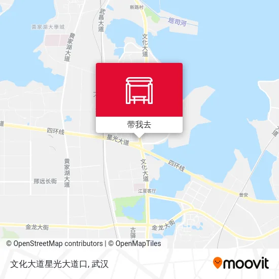 文化大道星光大道口地图