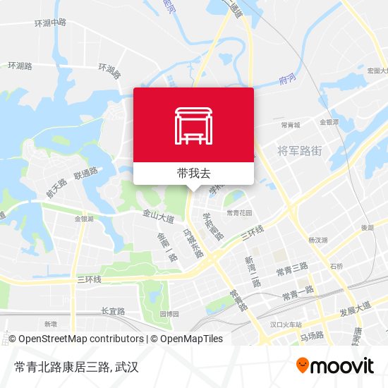 常青北路康居三路地图