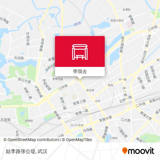 姑李路张公堤地图