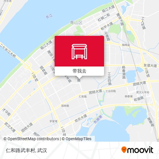 仁和路武丰村地图