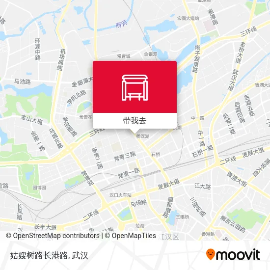 姑嫂树路长港路地图