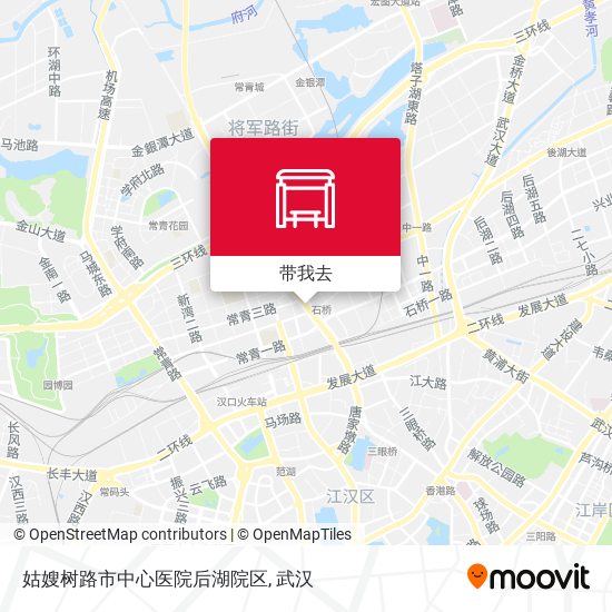 姑嫂树路市中心医院后湖院区地图