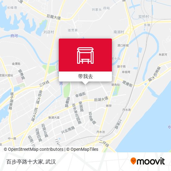 百步亭路十大家地图