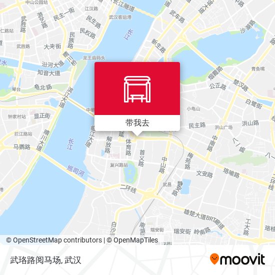 武珞路阅马场地图