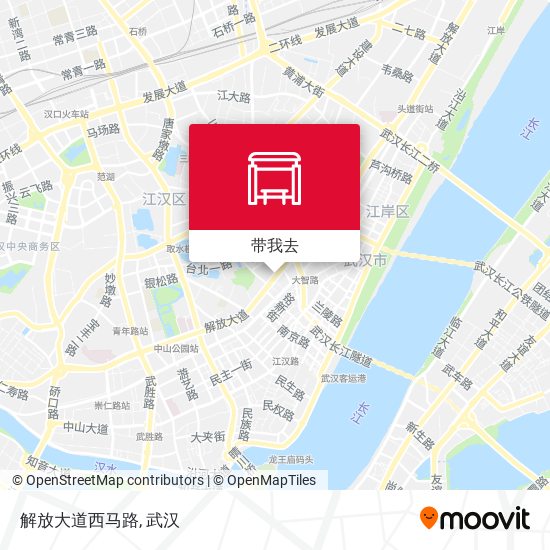 解放大道西马路地图