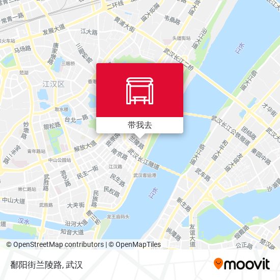 鄱阳街兰陵路地图