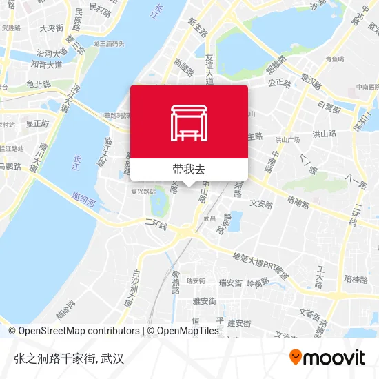 张之洞路千家街地图