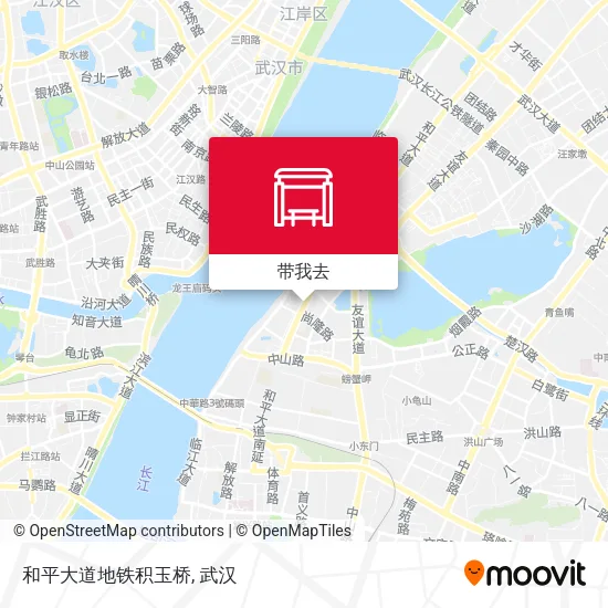 和平大道地铁积玉桥地图