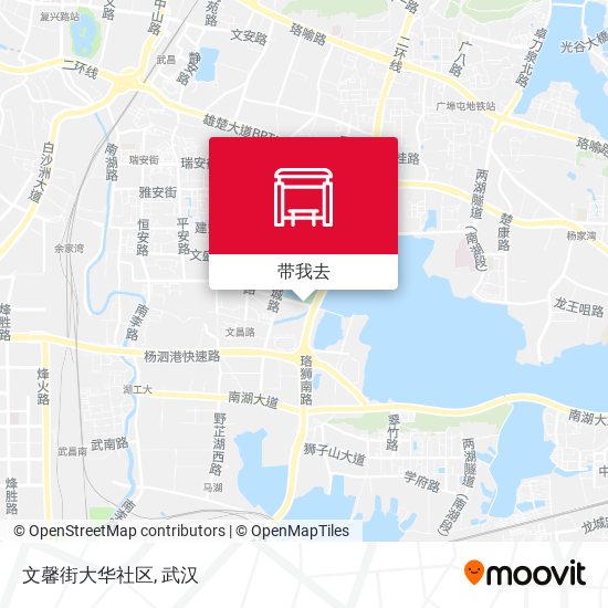 文馨街大华社区地图