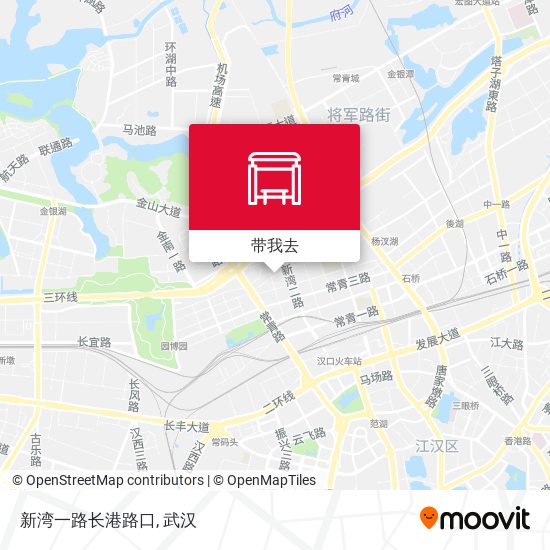 新湾一路长港路口地图