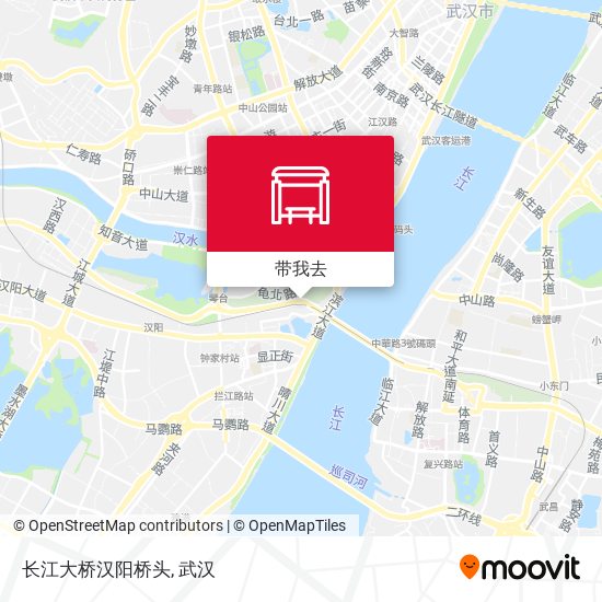 长江大桥汉阳桥头地图