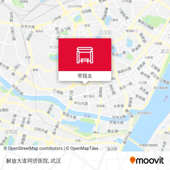 解放大道同济医院地图