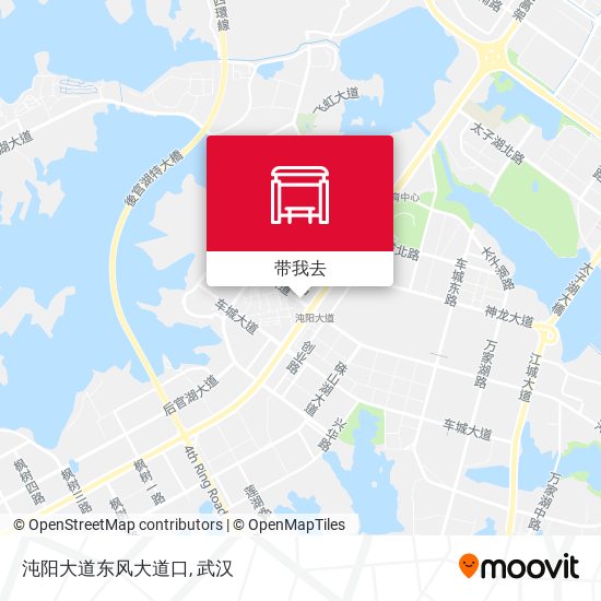 沌阳大道东风大道口地图