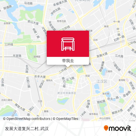 发展大道复兴二村地图