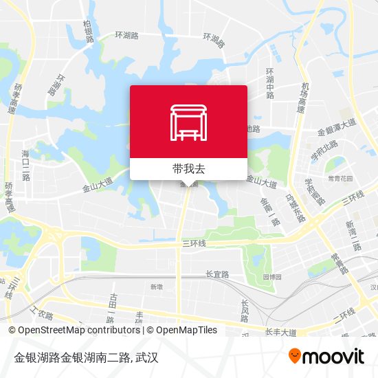 金银湖路金银湖南二路地图