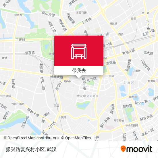 振兴路复兴村小区地图