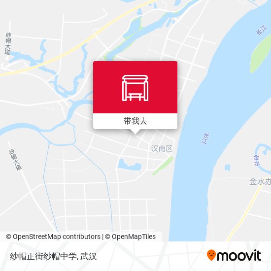 纱帽正街纱帽中学地图