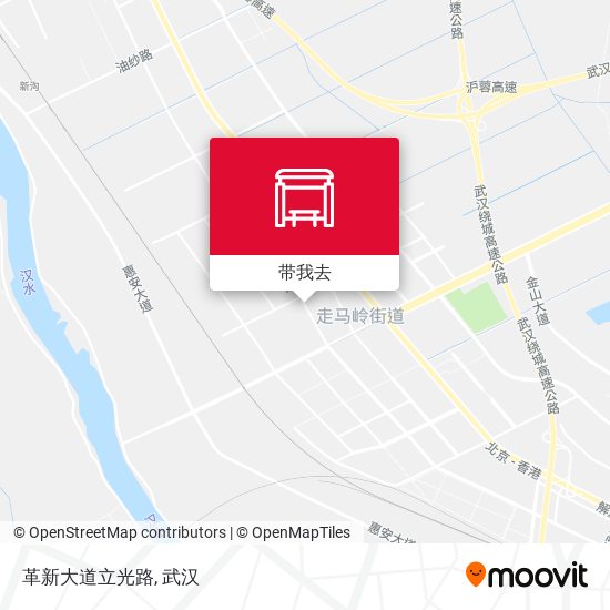 革新大道立光路地图