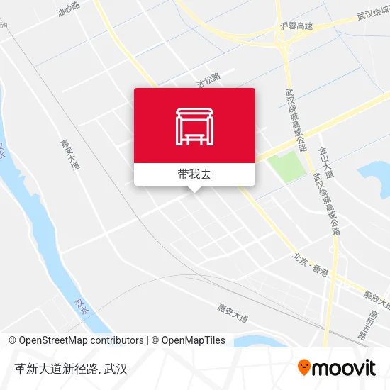 革新大道新径路地图