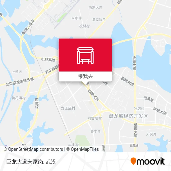 巨龙大道宋家岗地图