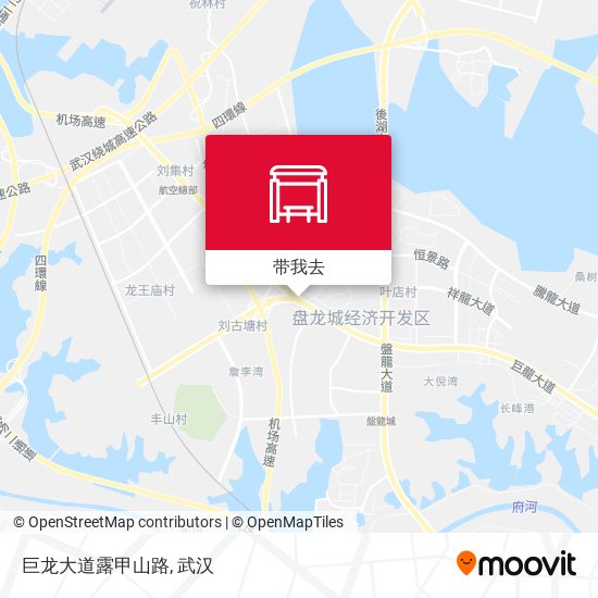 巨龙大道露甲山路地图