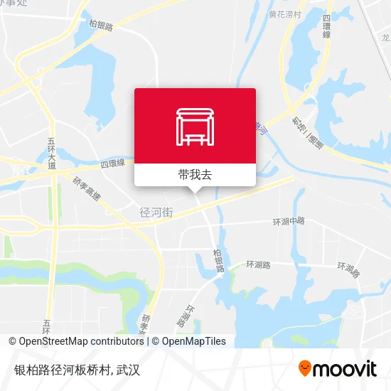 银柏路径河板桥村地图
