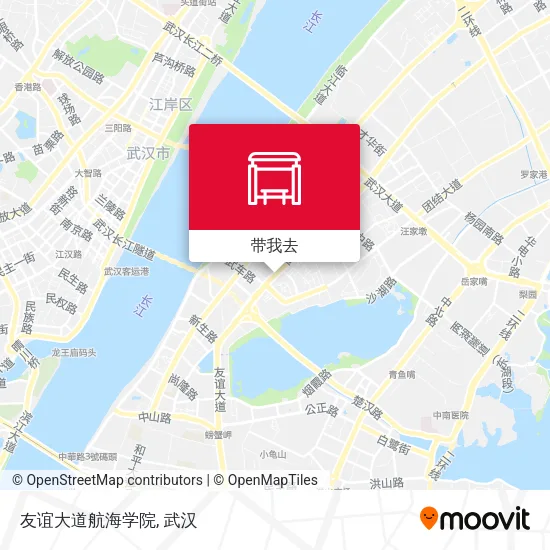 友谊大道航海学院地图
