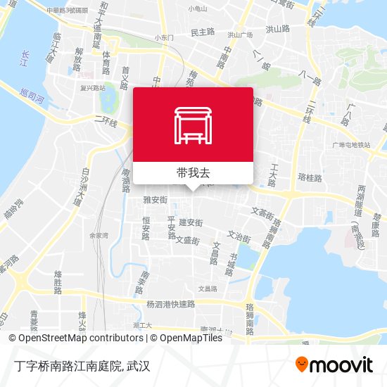 丁字桥南路江南庭院地图