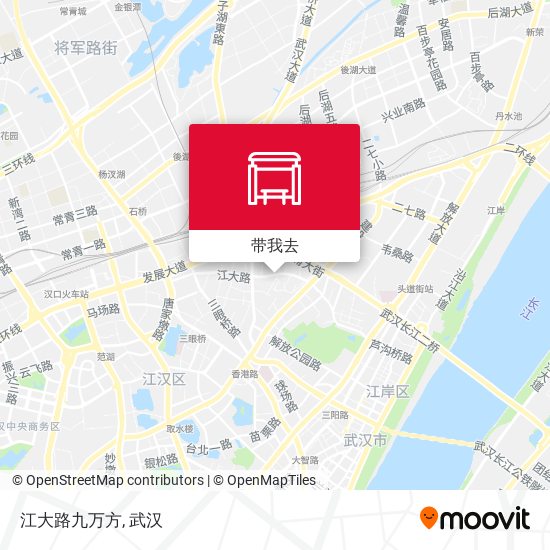 江大路九万方地图