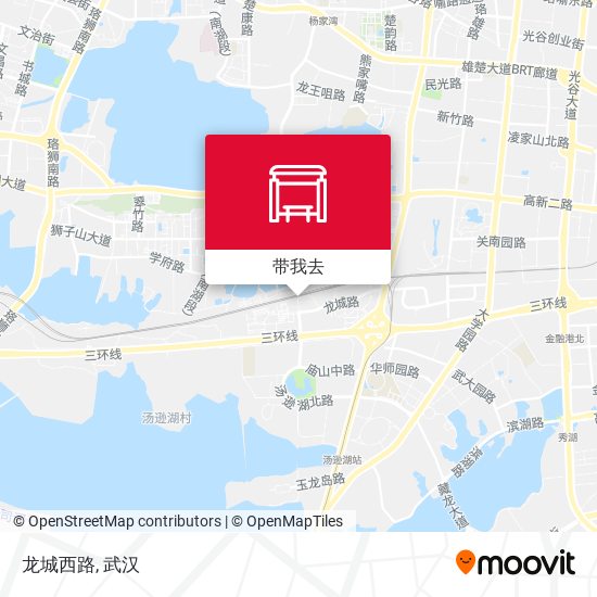 龙城西路地图