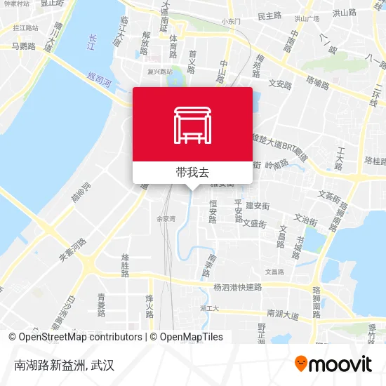 南湖路新益洲地图
