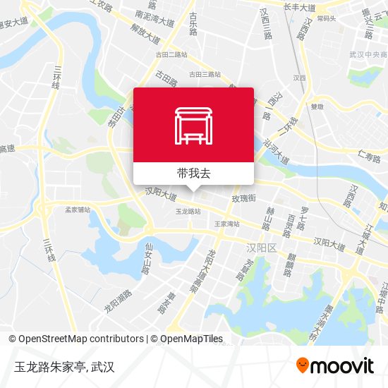 玉龙路朱家亭地图