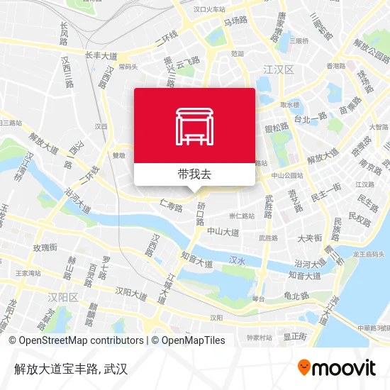解放大道宝丰路地图