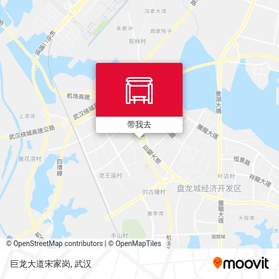 巨龙大道宋家岗地图