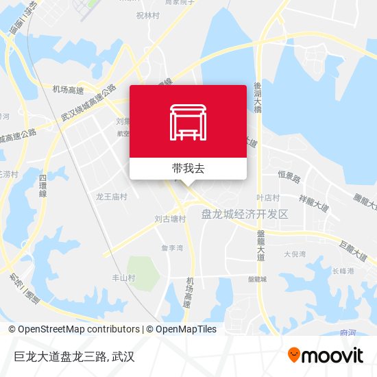 巨龙大道盘龙三路地图