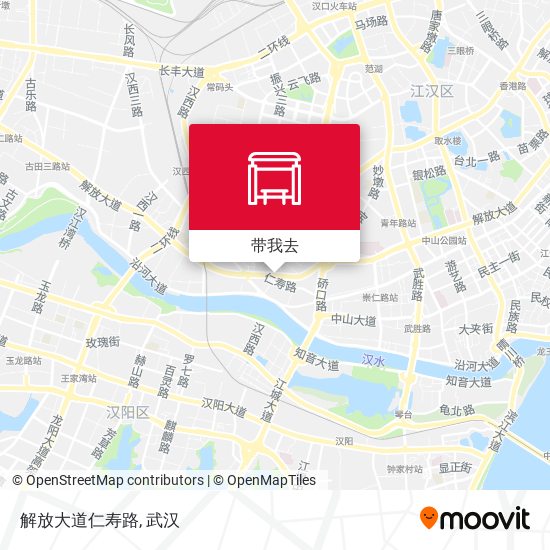 解放大道仁寿路地图