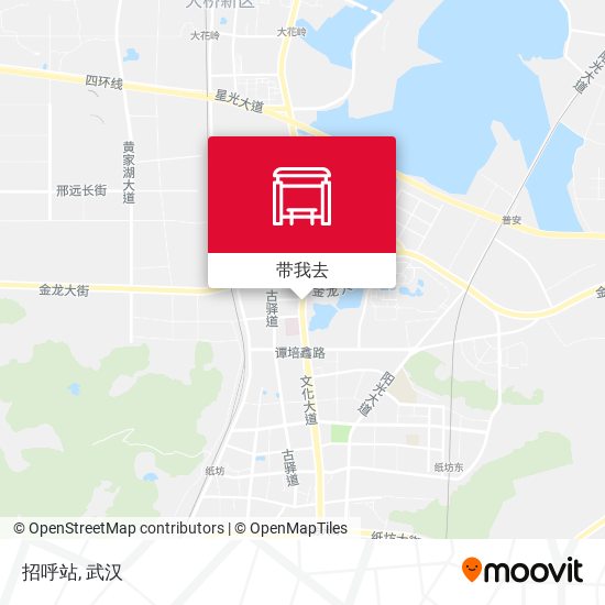 招呼站地图
