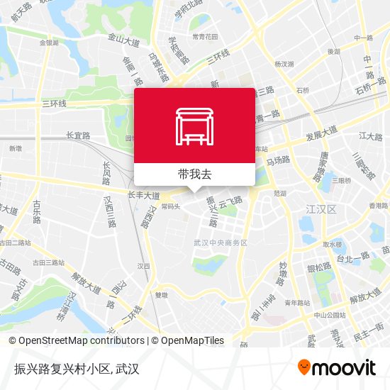 振兴路复兴村小区地图