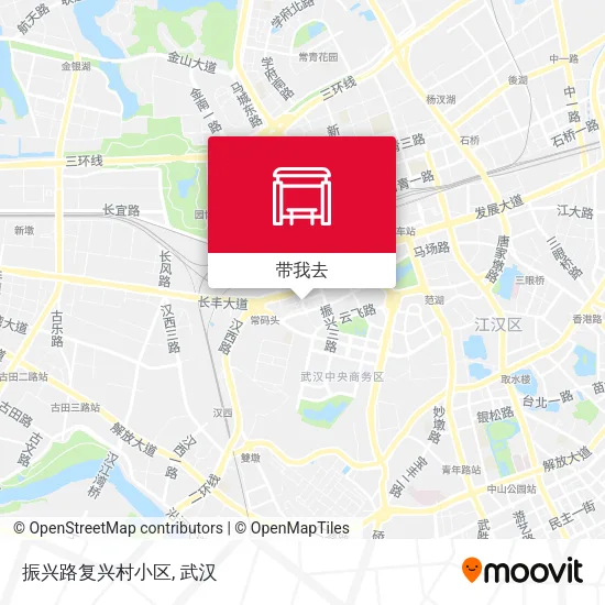 振兴路复兴村小区地图