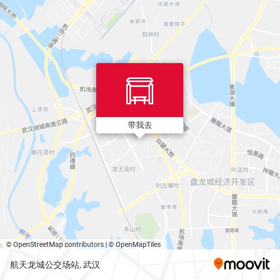 航天龙城公交场站地图