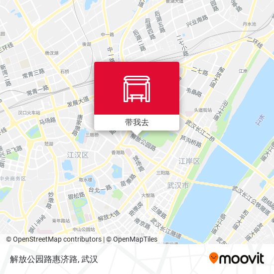 解放公园路惠济路地图