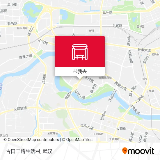 古田二路生活村地图