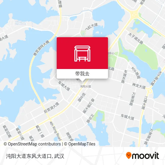 沌阳大道东风大道口地图