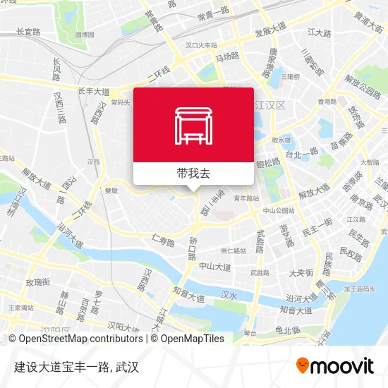 建设大道宝丰一路地图