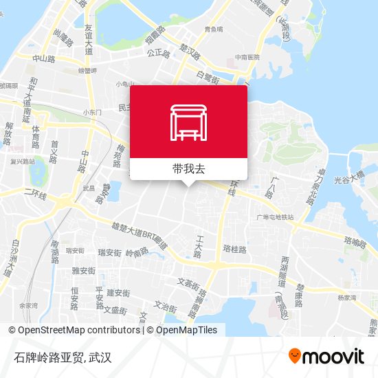 石牌岭路亚贸地图