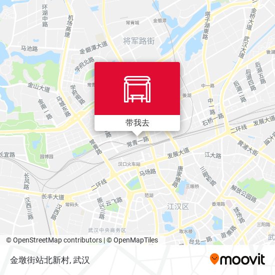 金墩街站北新村地图
