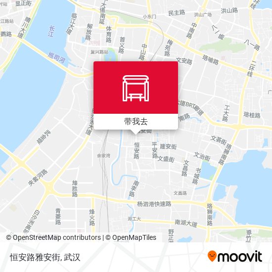 恒安路雅安街地图