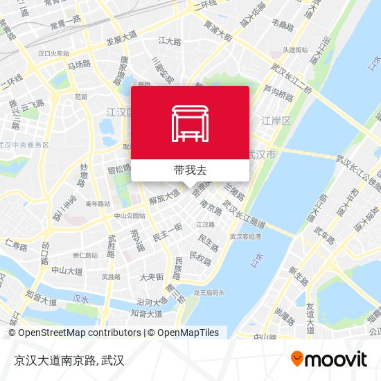 京汉大道南京路地图